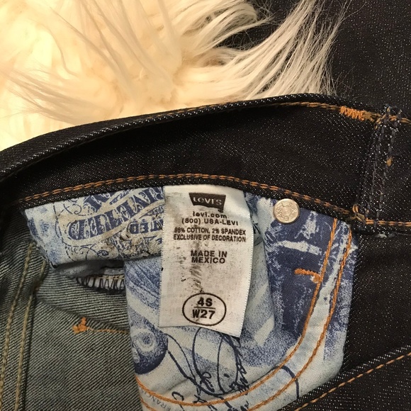 Levis NWOT #522 Ultra Low Boot Cut W27" Length 30" - Picture 4 of 6